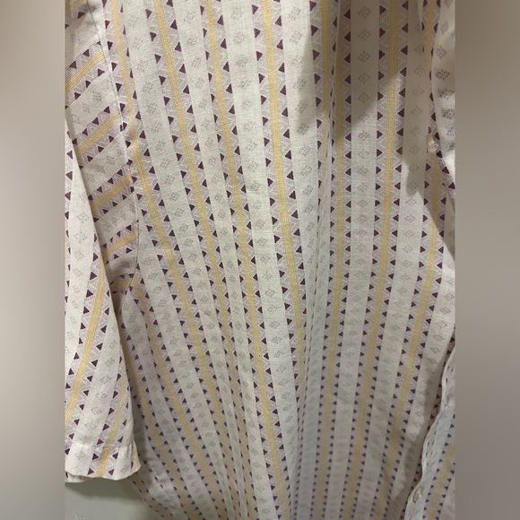 Vintage patterned men’s button up - Picture 4 of 5